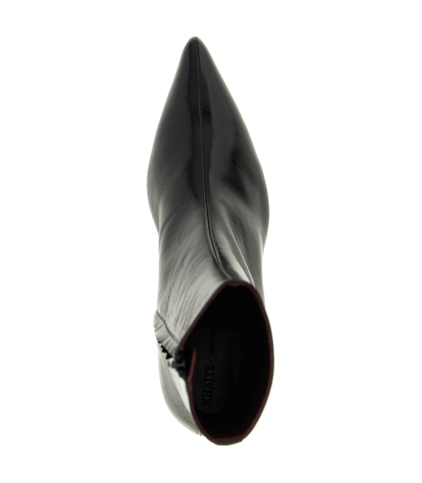Khaite Black Ankle Boots 