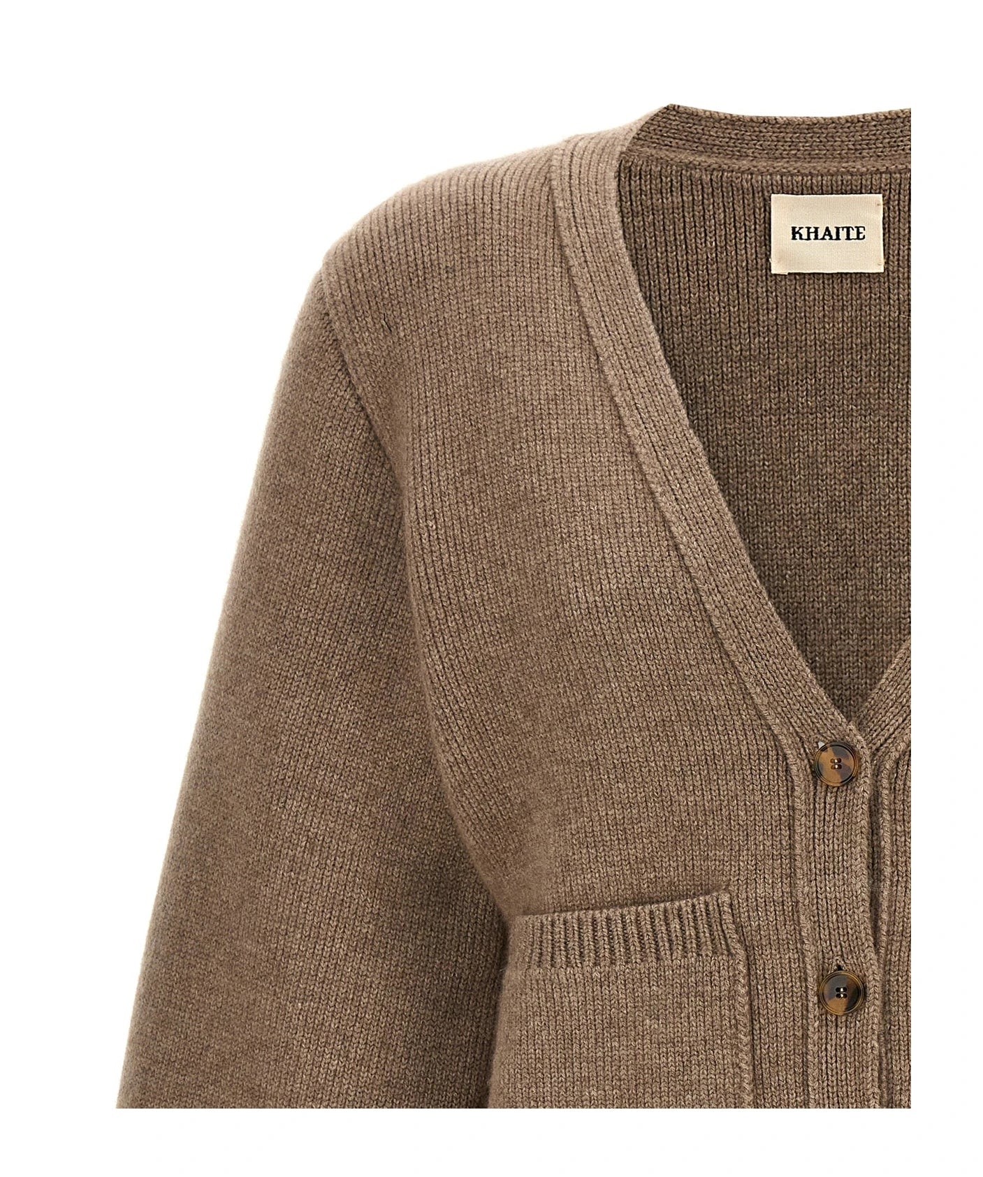 Khaite Cardigan in brown, Cashmere — view 3