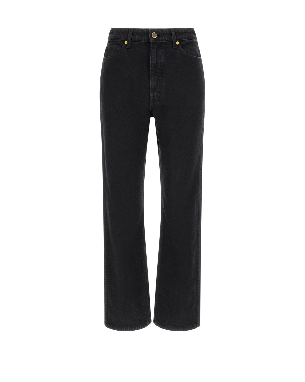 Khaite Jean in black, Cotton