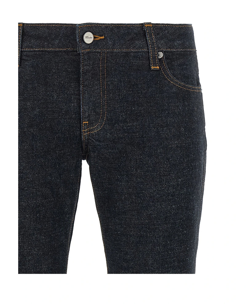 Khaite Jean in blue, Cotton — view 3