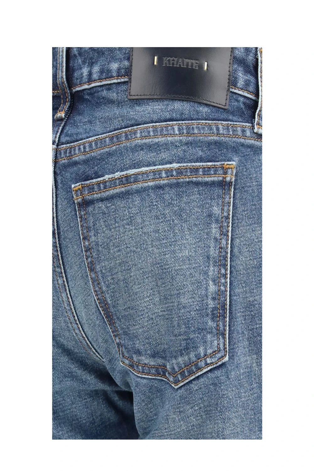 Khaite Jean in blue, Cotton — view 3