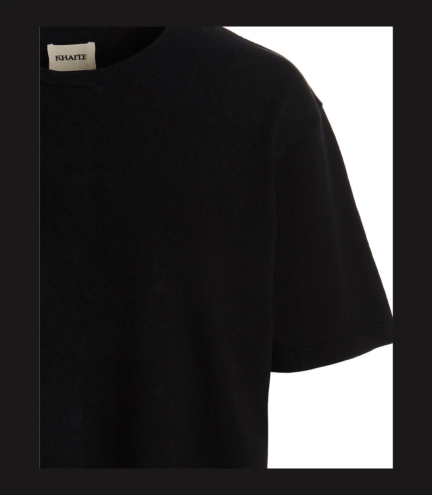 Khaite T-Shirt in black, Cotton — view 3
