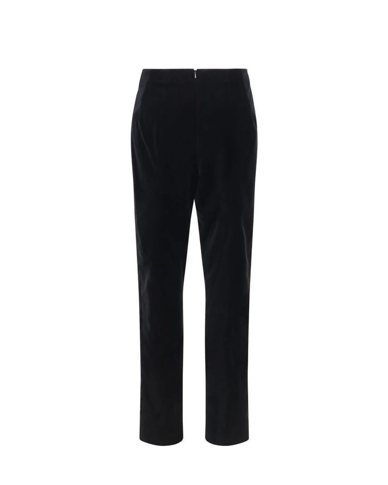 Khaite Trouser in black, Cotton — view 2