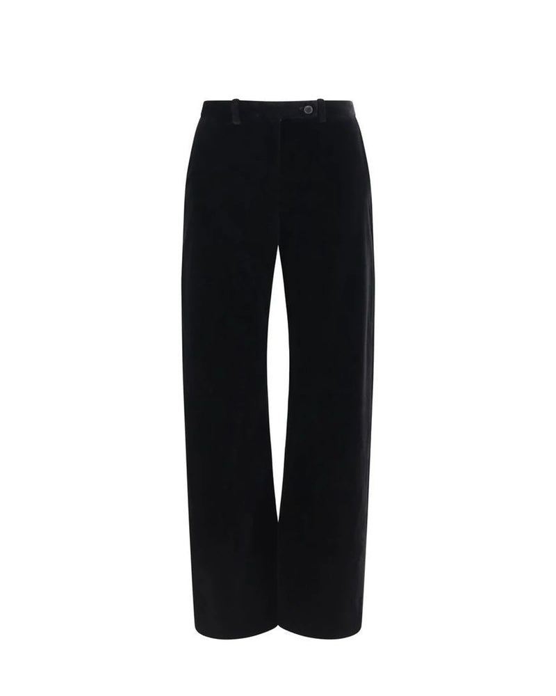 Khaite Trouser in black, Viscose