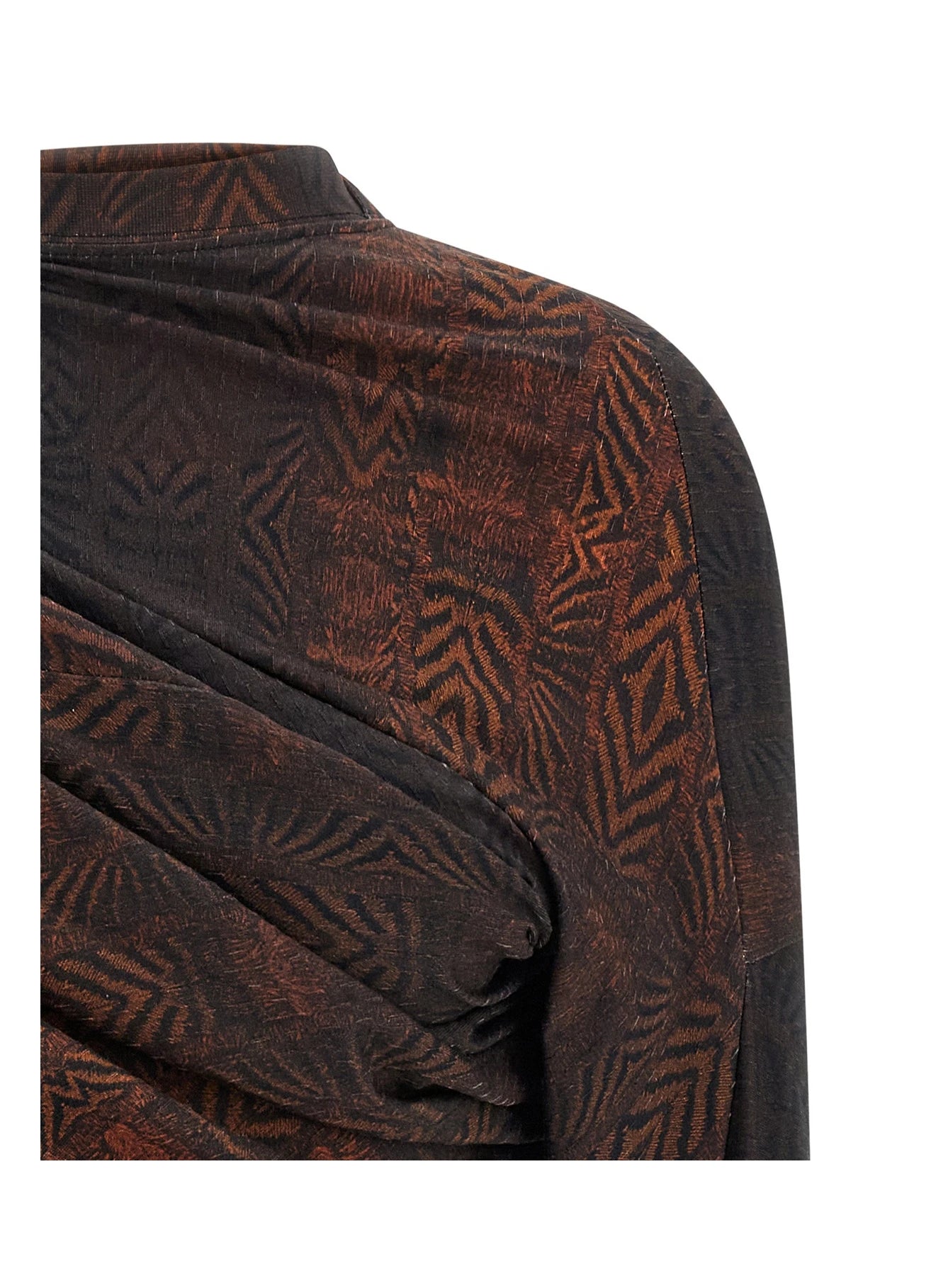 Kiko Kostadinov Blouse in brown, Cotton — view 3