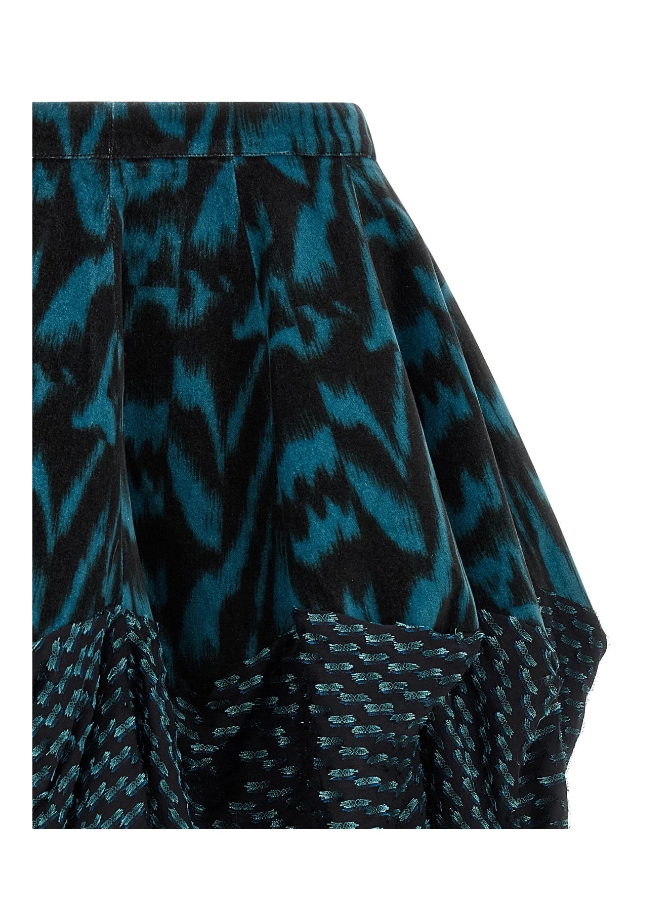 Kiko Kostadinov Skirt in multicolor, Cotton — view 3