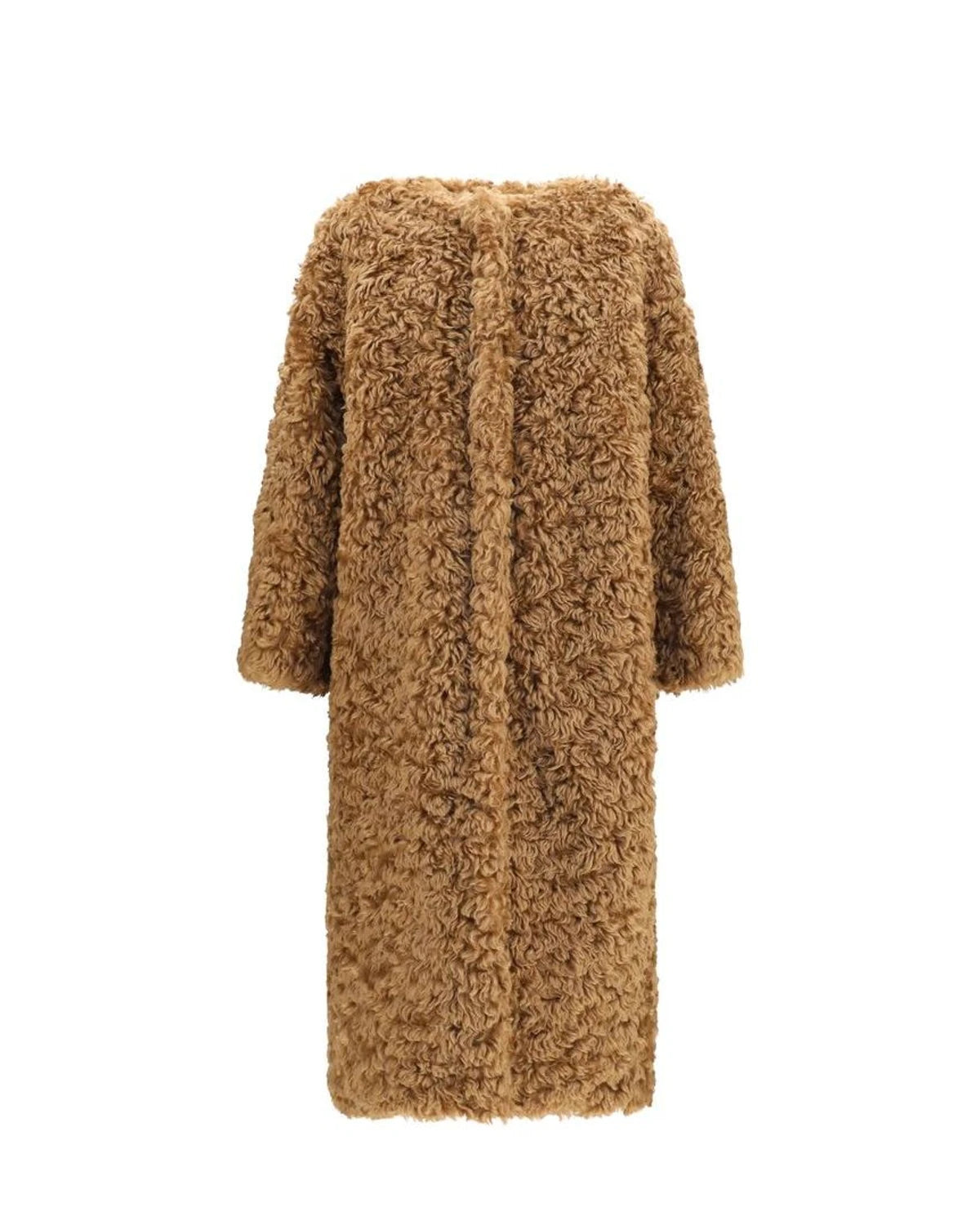 Kristina Ti Pea Coat in brown, Polyester