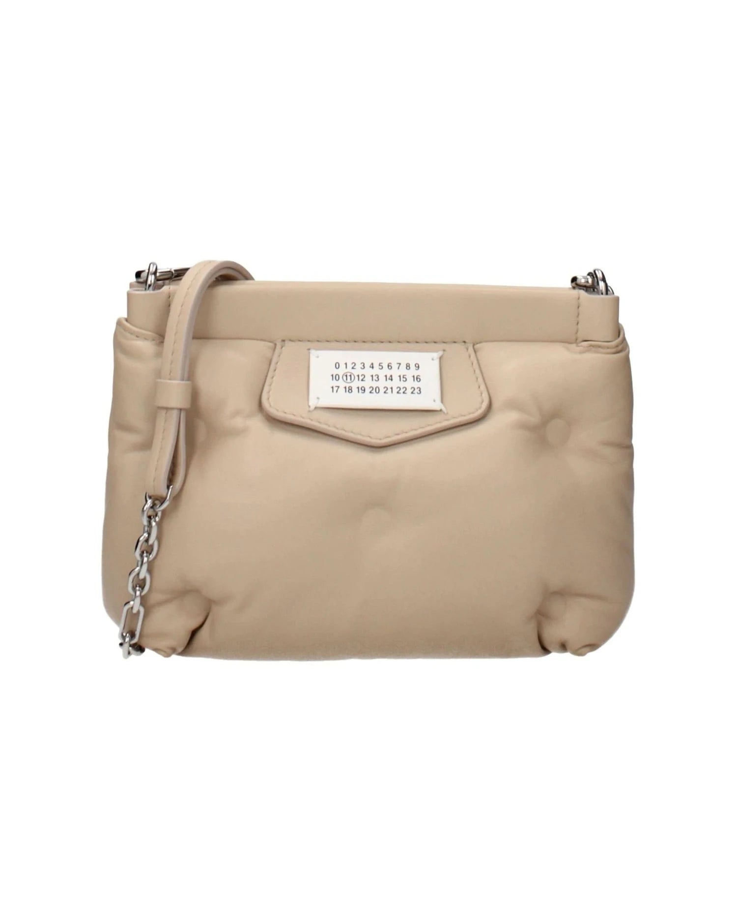 Maison Margiela Beige Leather Crossbody Bag Cross Body Bags