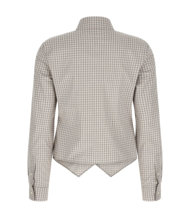 Maison Margiela Dress Shirt in beige, Cotton — view 2