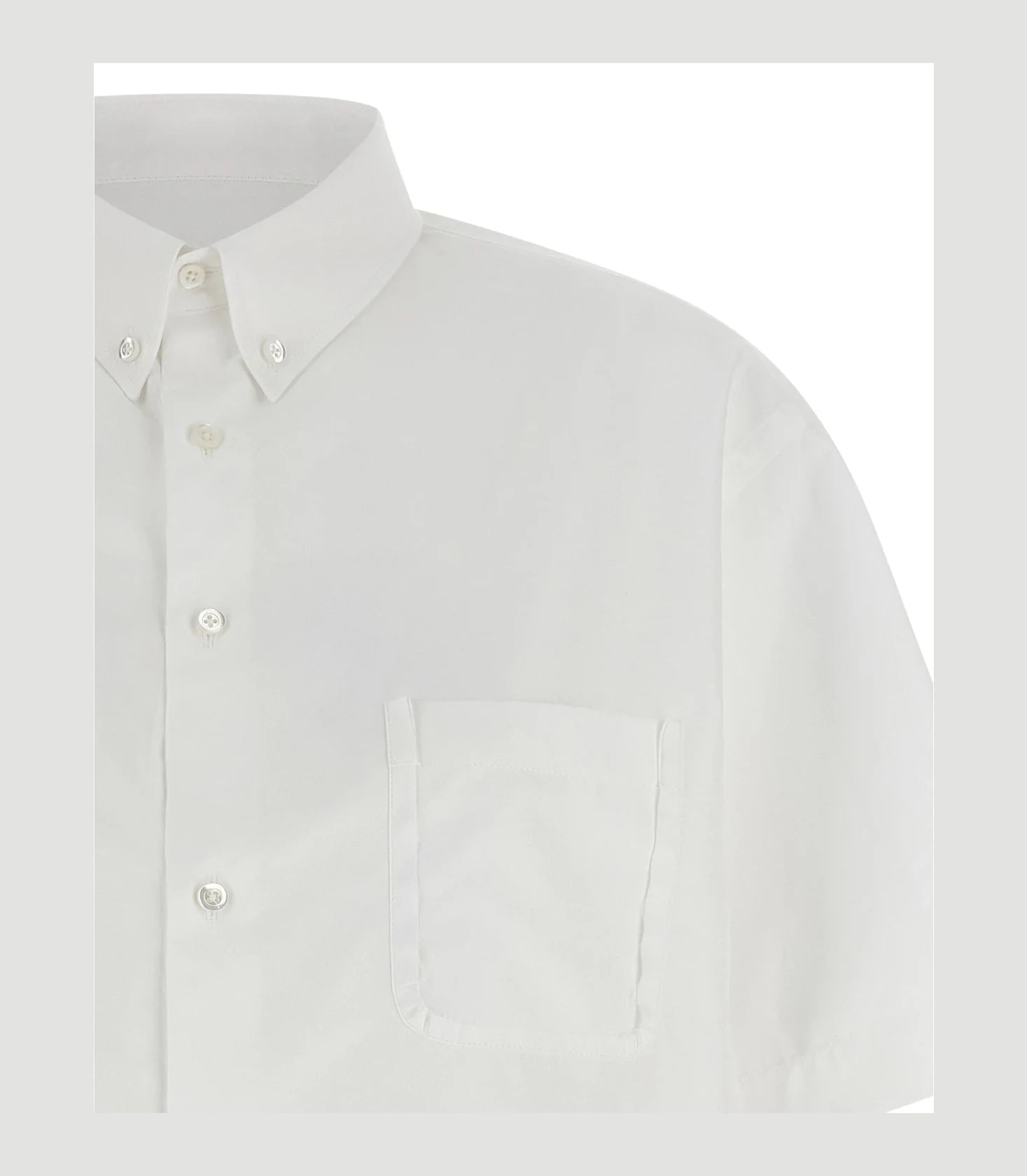 Maison Margiela Dress Shirt in white, Cotton — view 3