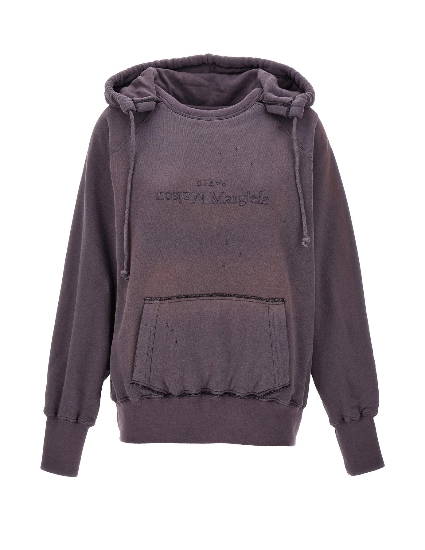 Maison Margiela Hoodie in purple, Cotton