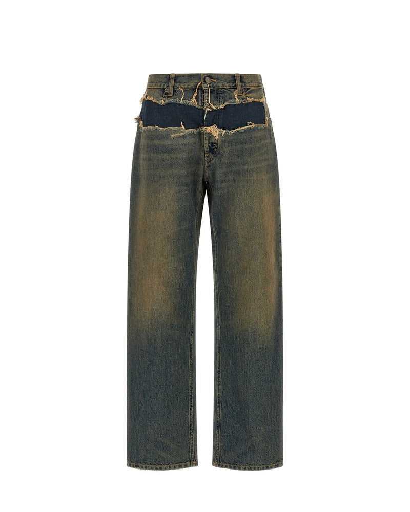 Maison Margiela Jean in blue, Cotton