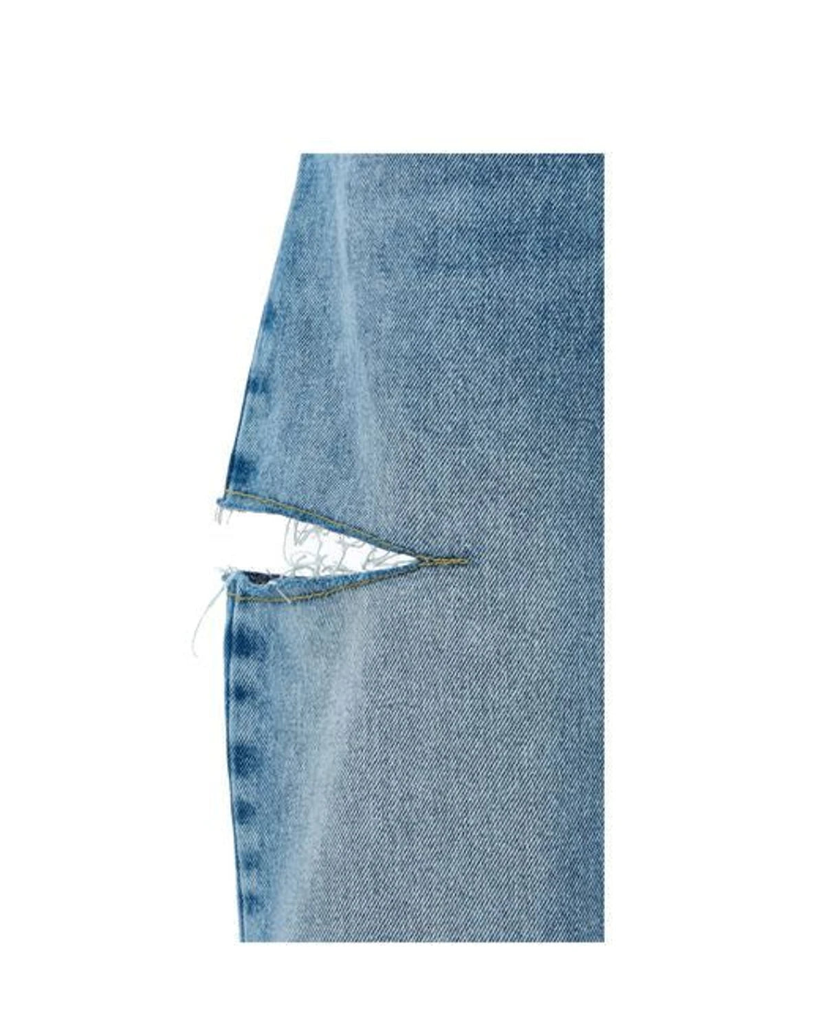 Maison Margiela Jean in blue, Cotton — view 3