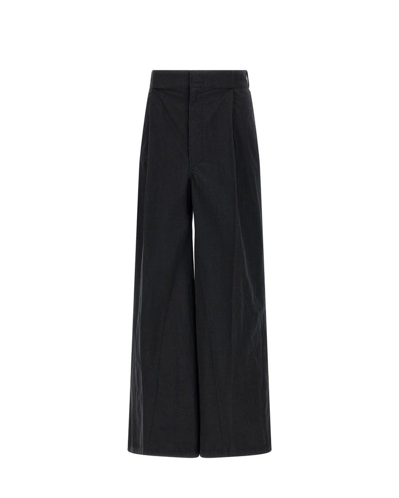Maison Margiela Palazzo Pant in black, Cotton