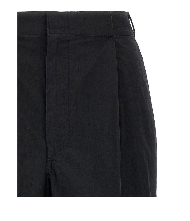 Maison Margiela Palazzo Pant in black, Cotton — view 3