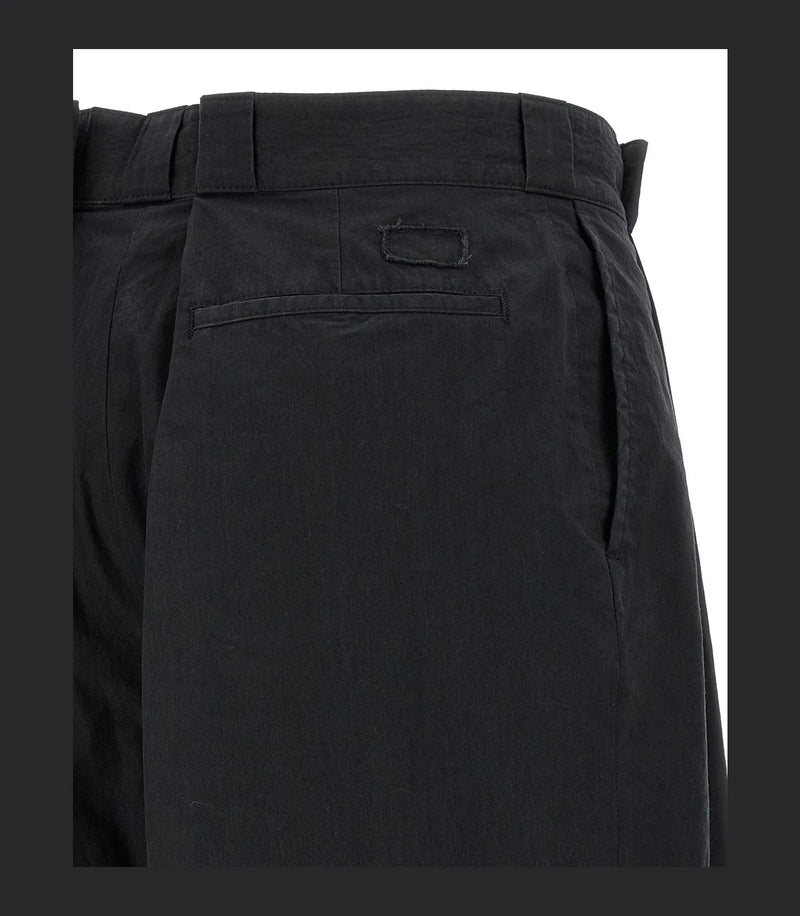Maison Margiela Palazzo Pant in black, Cotton — view 4