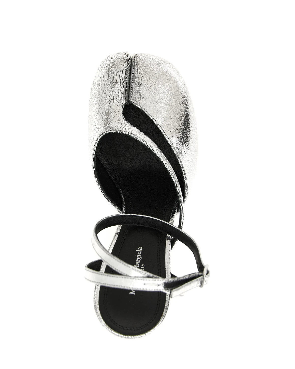 Maison Margiela Pumps in silver, Calfskin Leather — view 4
