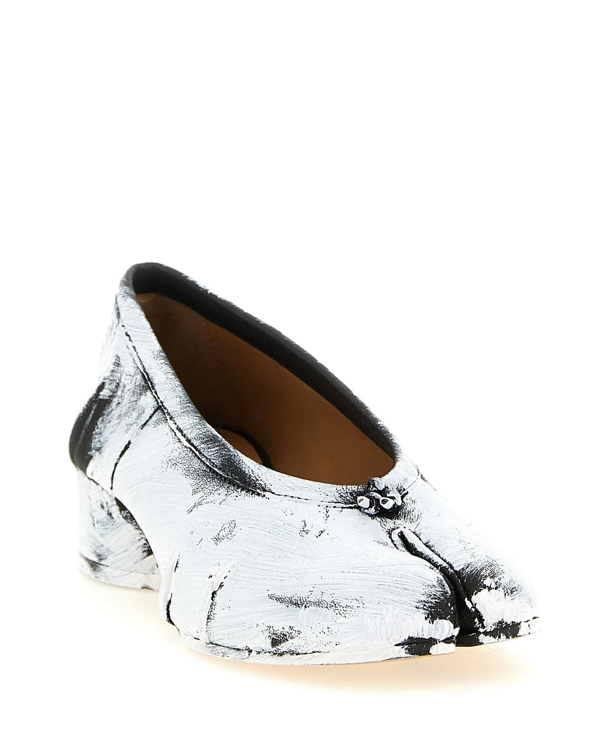 Maison Margiela Pumps in white, Sheep Leather — view 2