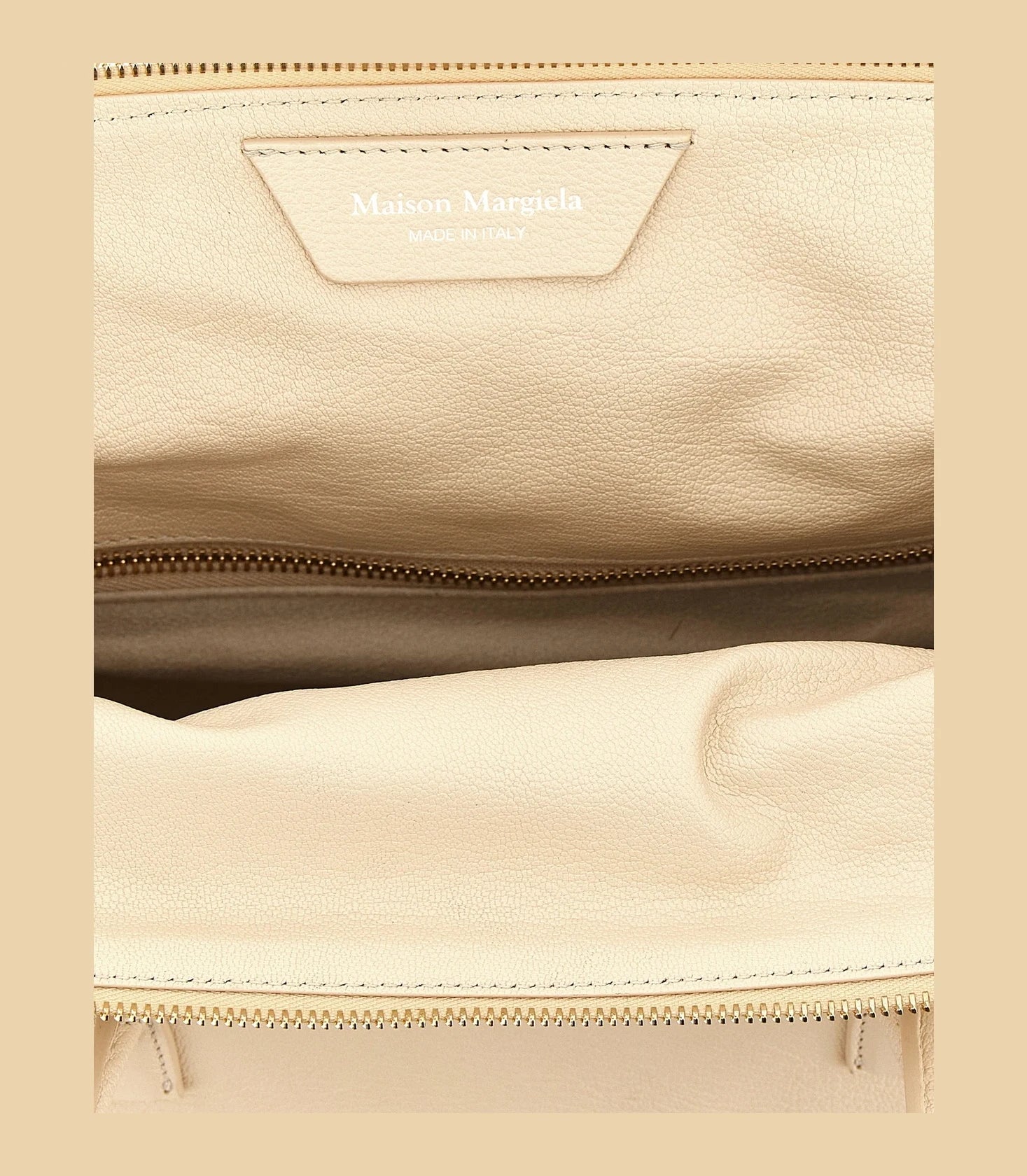 Maison Margiela Satchel Bag in pink, Goat Leather — view 4