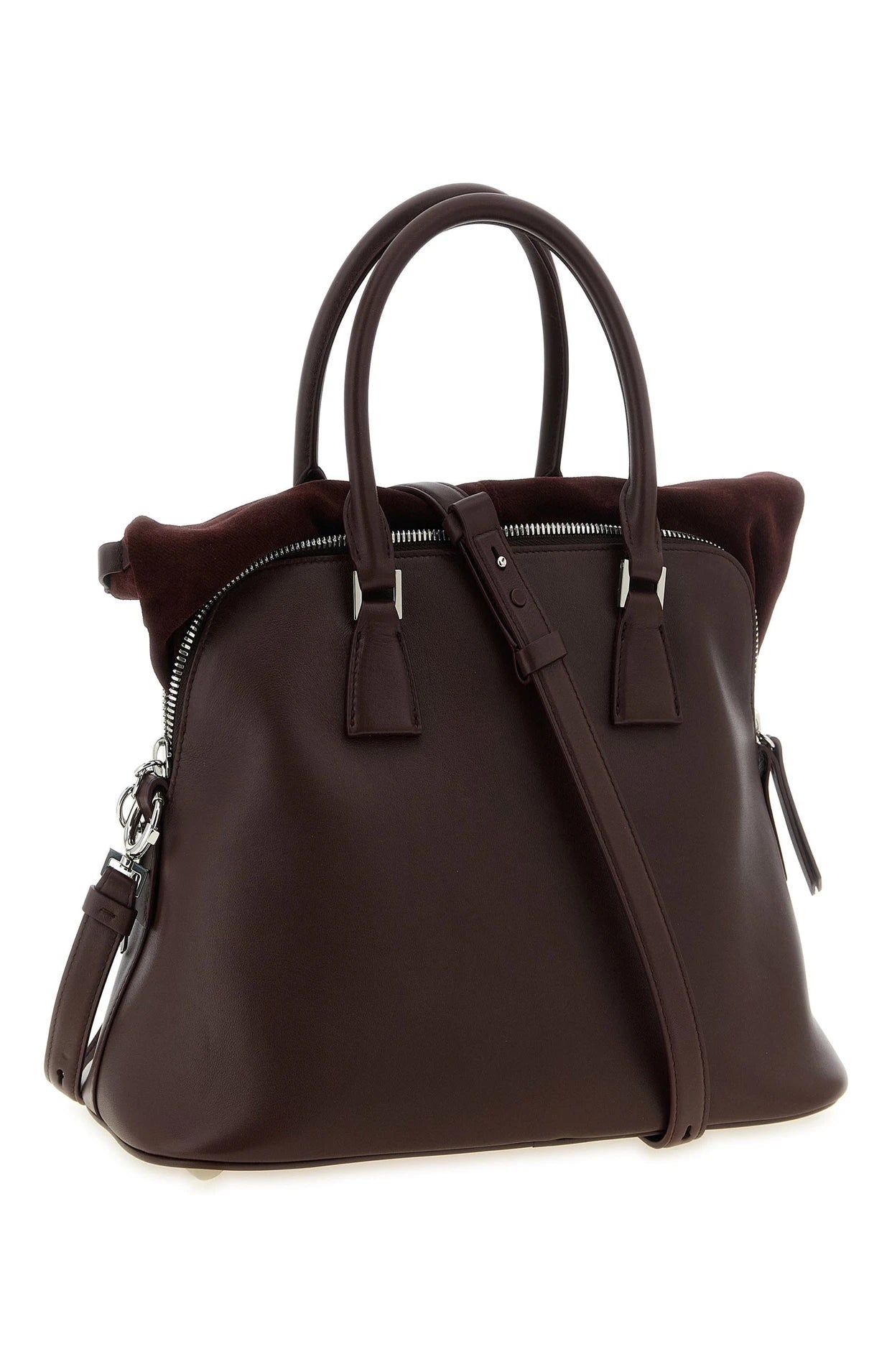 Maison Margiela Satchel Bag in red, Calfskin Leather — view 2