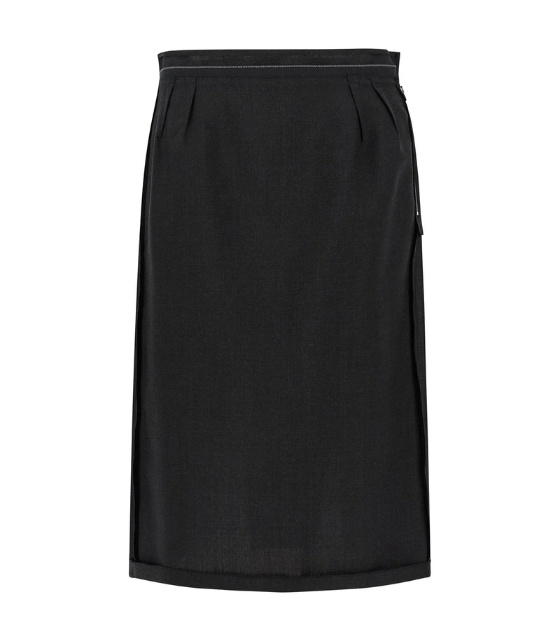 Maison Margiela Skirt in black, Virgin Wool