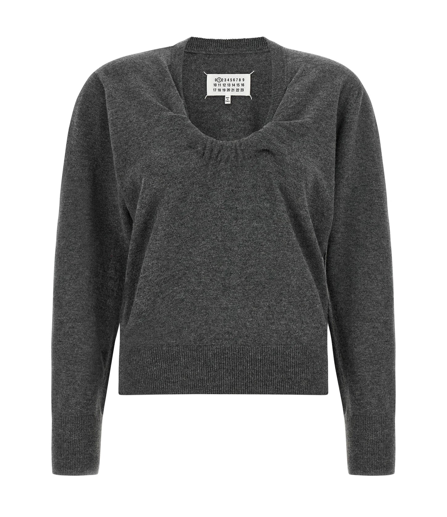 Maison Margiela Sweater in gray, Virgin Wool