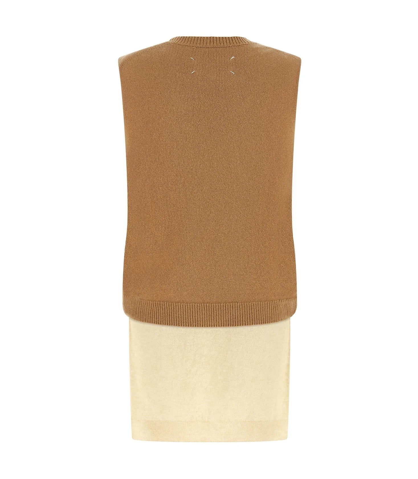 Maison Margiela Vest in beige — view 2