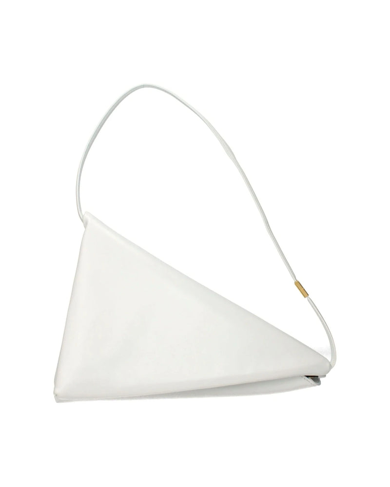Marni White Leather Shoulder Bag 