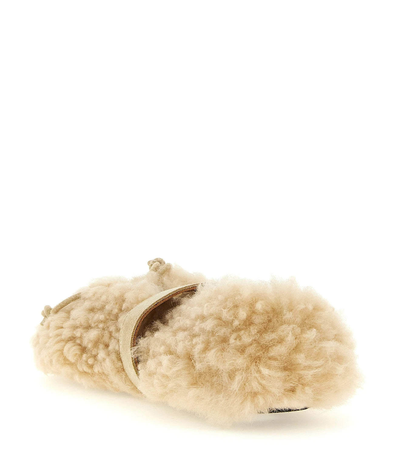 Marni Ballet Flats in beige, Sheepskin Leather — view 3