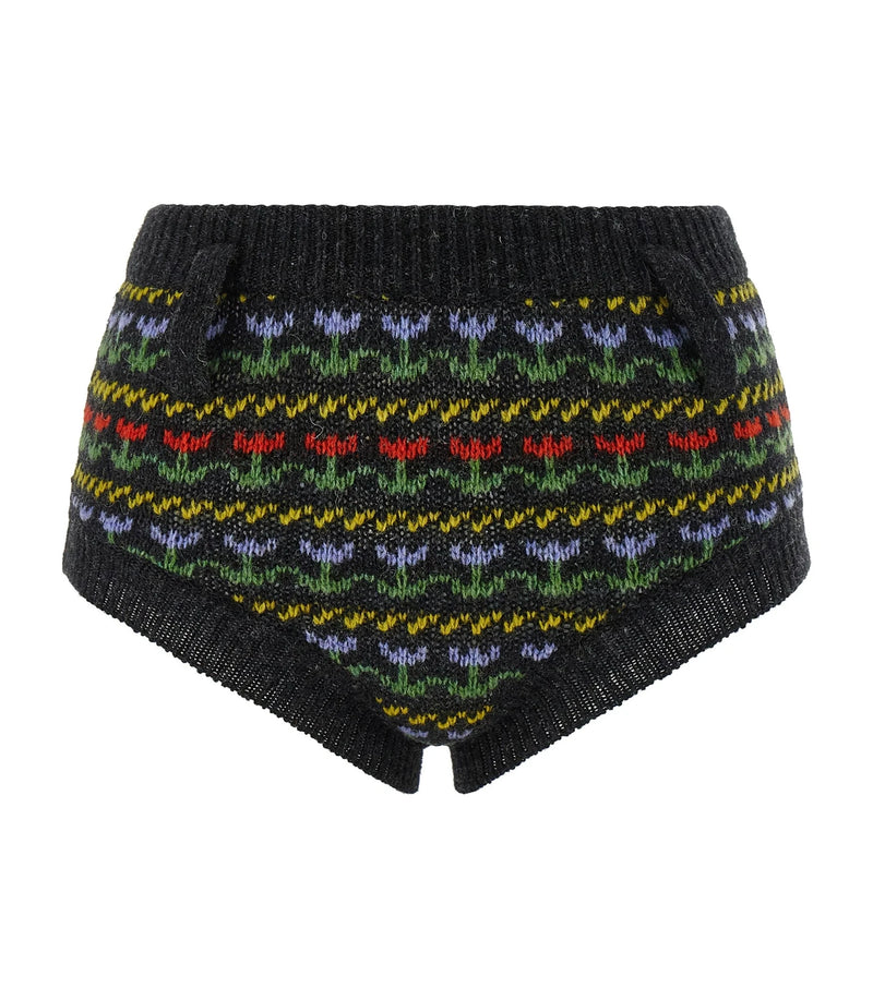 Marni Bermuda in gray, Virgin Wool