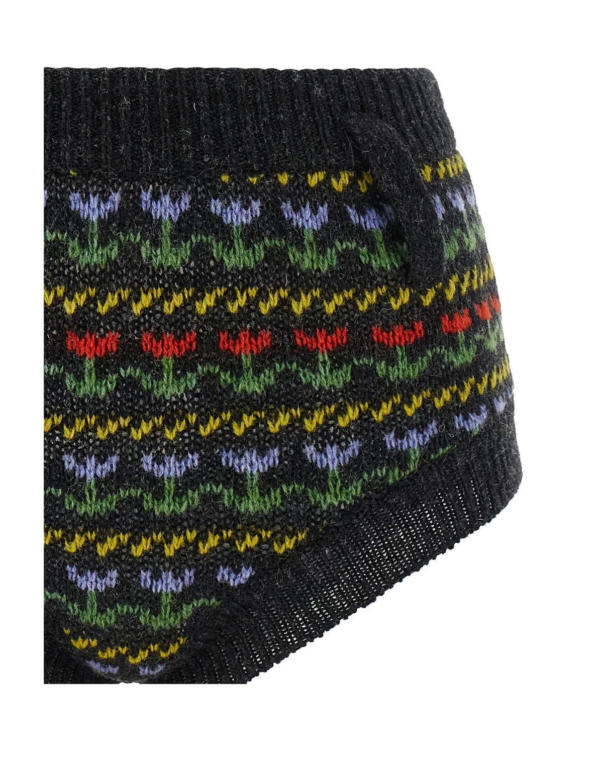 Marni Bermuda in gray, Virgin Wool — view 3