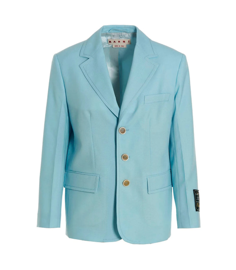Marni Blazer in blue, Virgin Wool