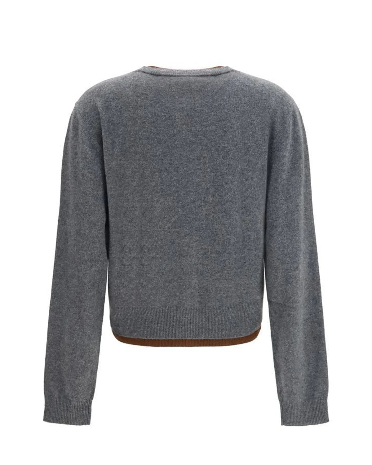 Marni Cardigan in gray, Kashmir — view 2