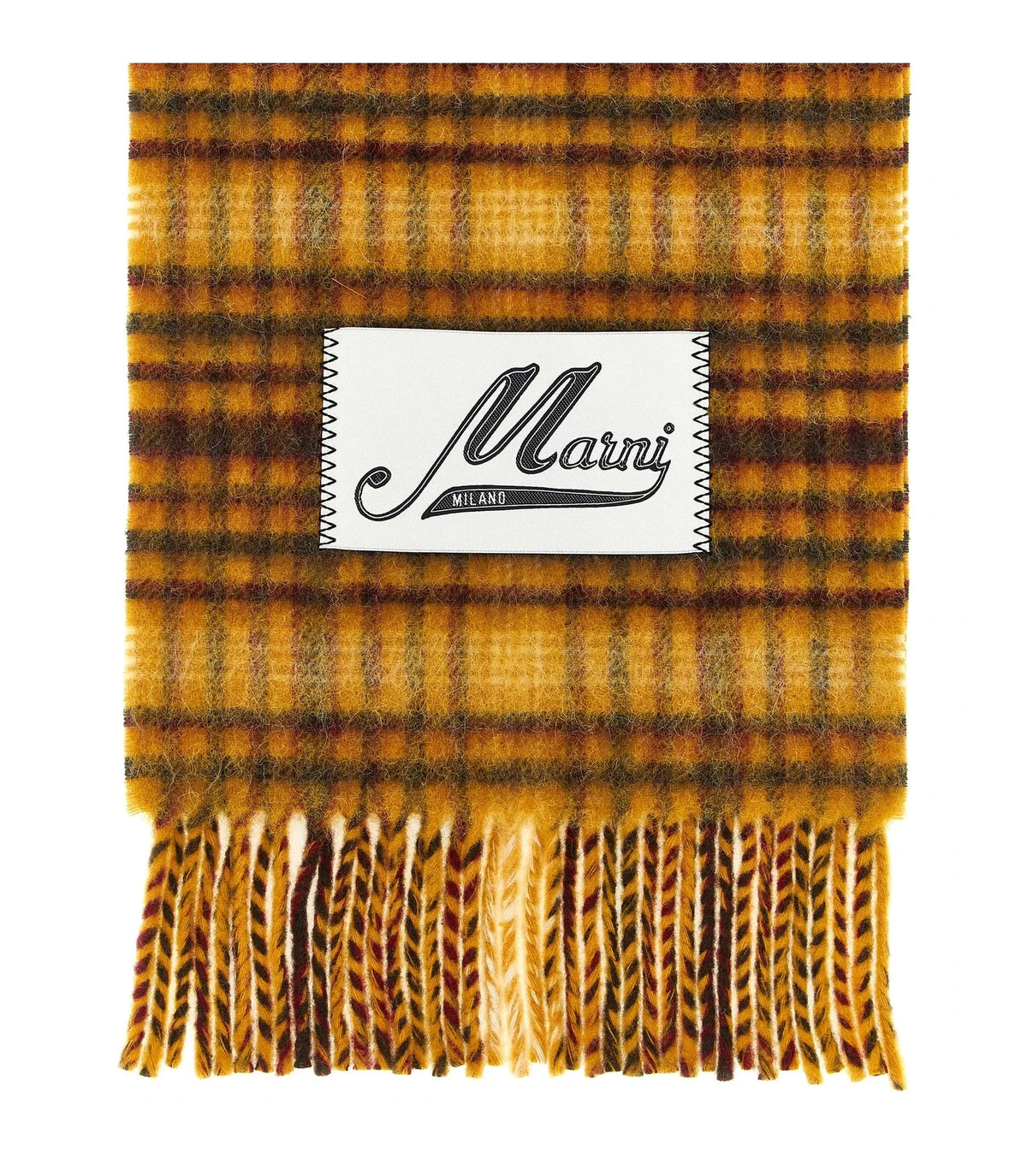 Marni Scarves & Shawl in yellow, Virgin Wool — view 2
