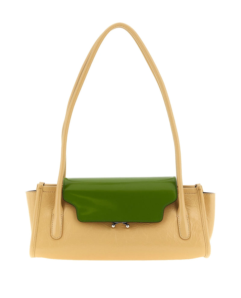 Marni Shoulder Bag in multicolor, Calfskin Leather