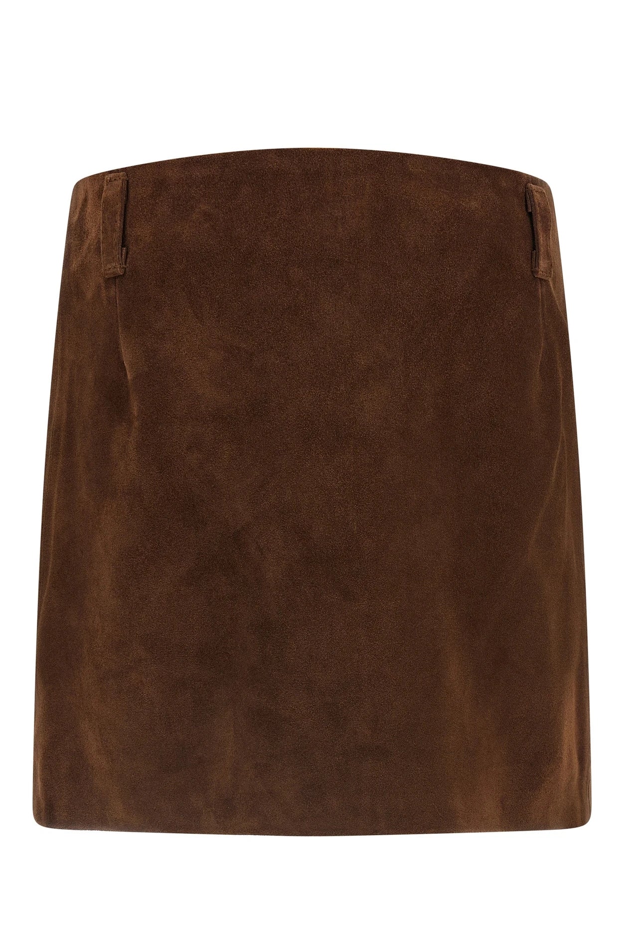 Marni Skirt in brown, Calfskin Leather — view 2