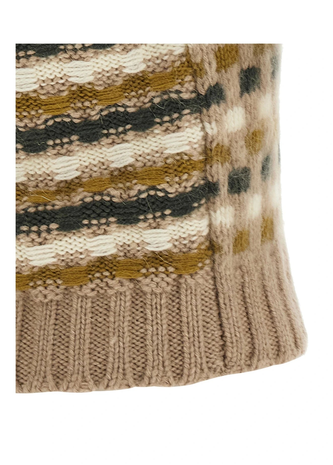 Marni Vest in beige, Wool — view 4