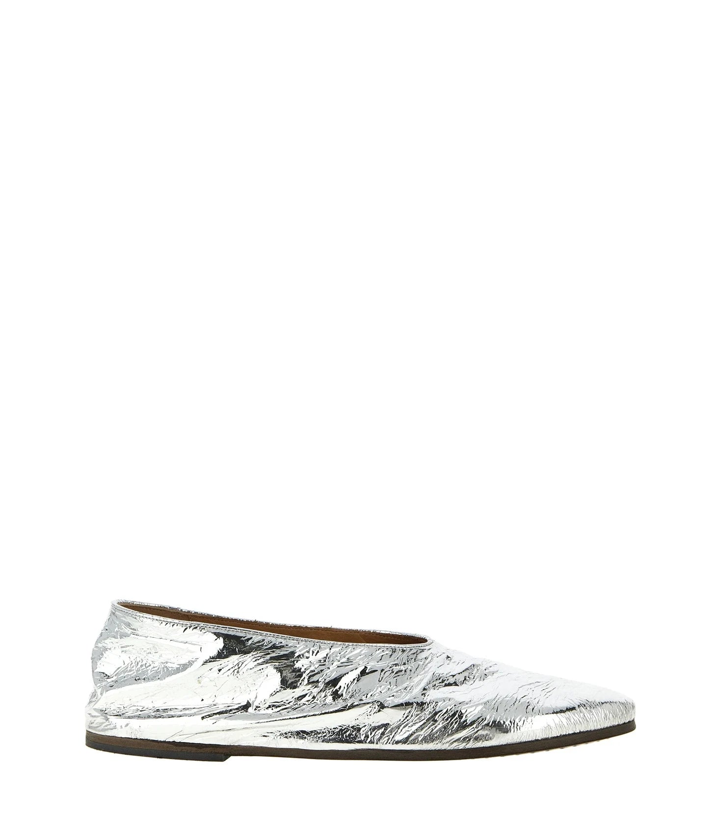 Marsell Silver Ballet Flats 