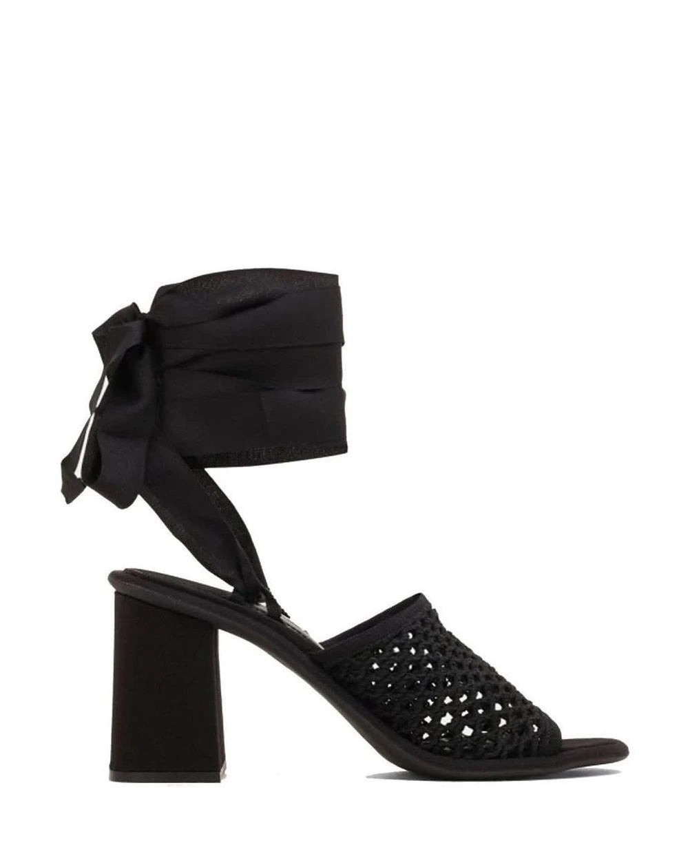 Miu Miu Black Strap Sandals Heels