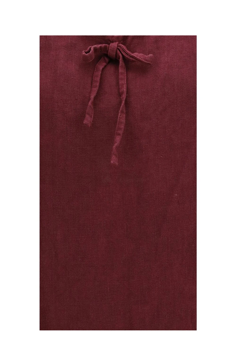 Miu Miu Dresse in red, Linen — view 3