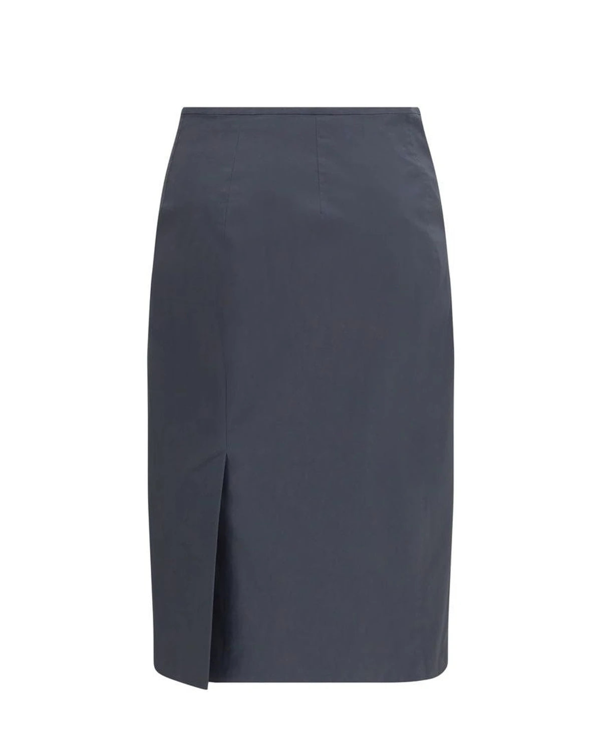 Miu Miu Skirt in gray, Cotton — view 2