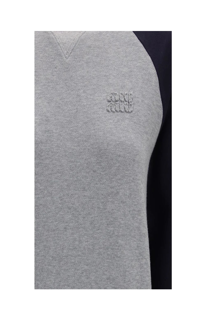 Miu Miu Sweatshirt in multicolor, Cotton — view 3