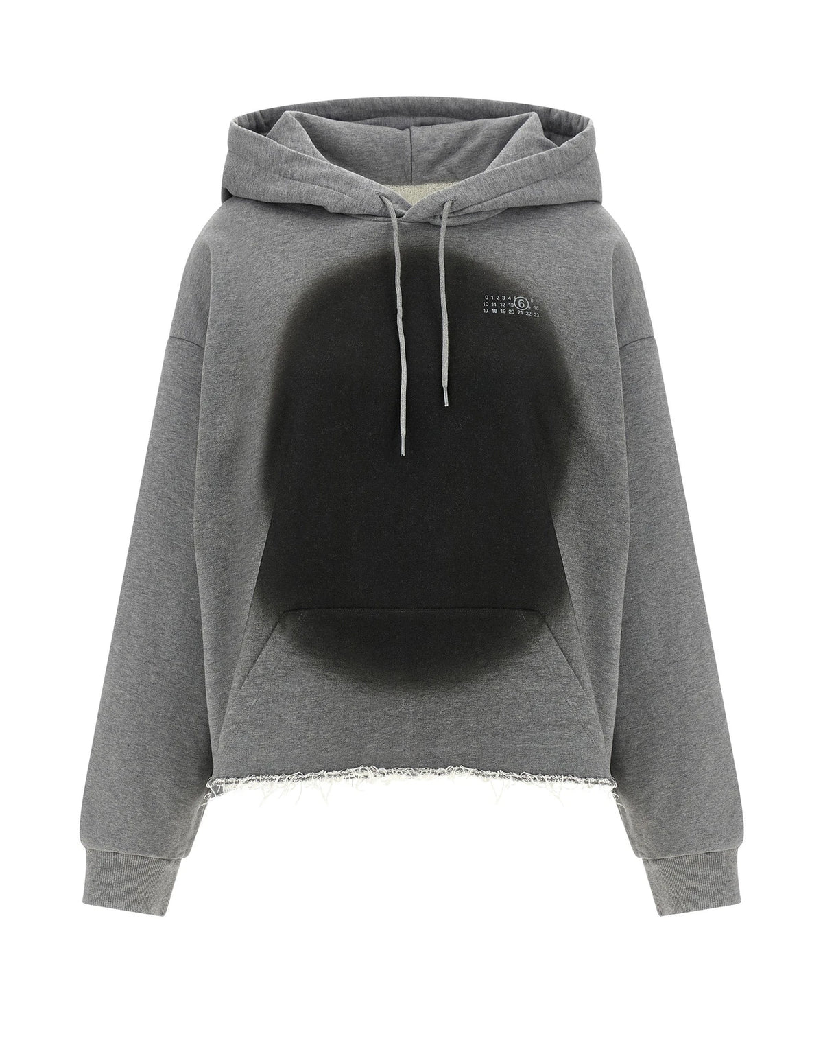MM6 Maison Margiela Hoodie in gray, Cotton