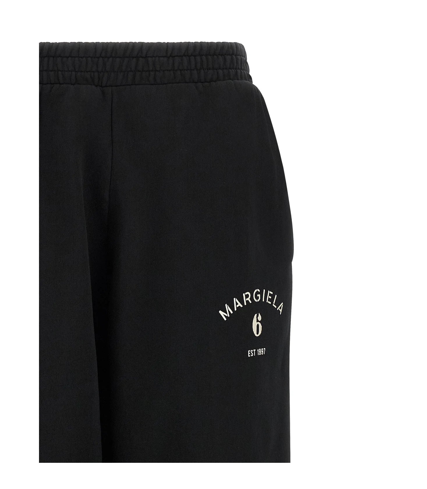MM6 Maison Margiela Jogger in black, Cotton — view 3