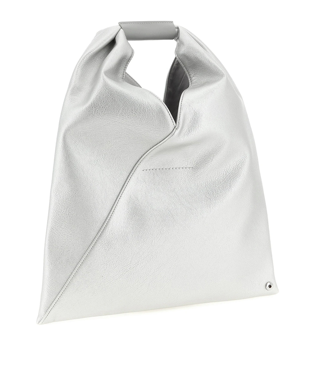 MM6 Maison Margiela Tote Bag in silver, Polyurethane — view 2