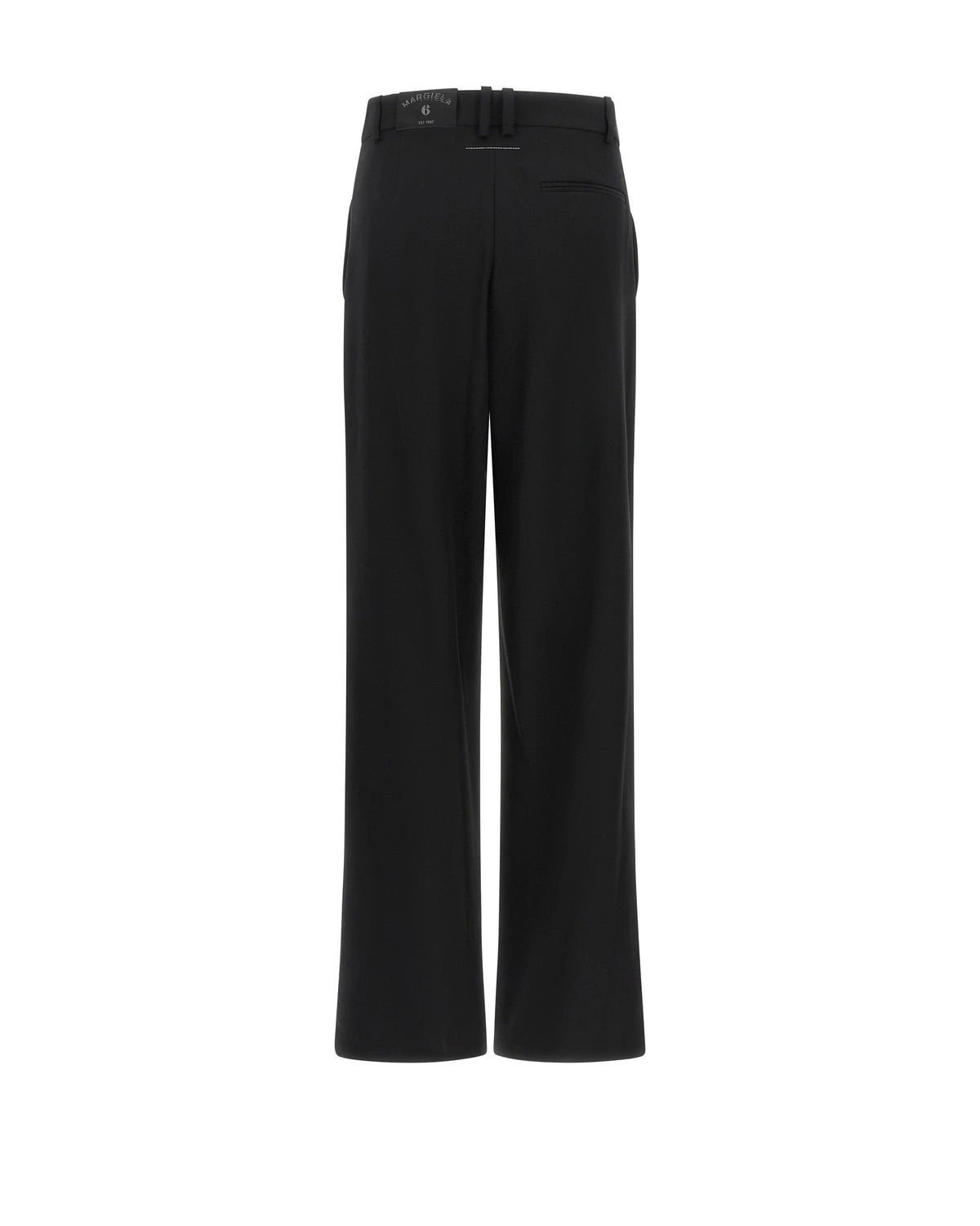MM6 Maison Margiela Trouser in black, Polyester — view 2
