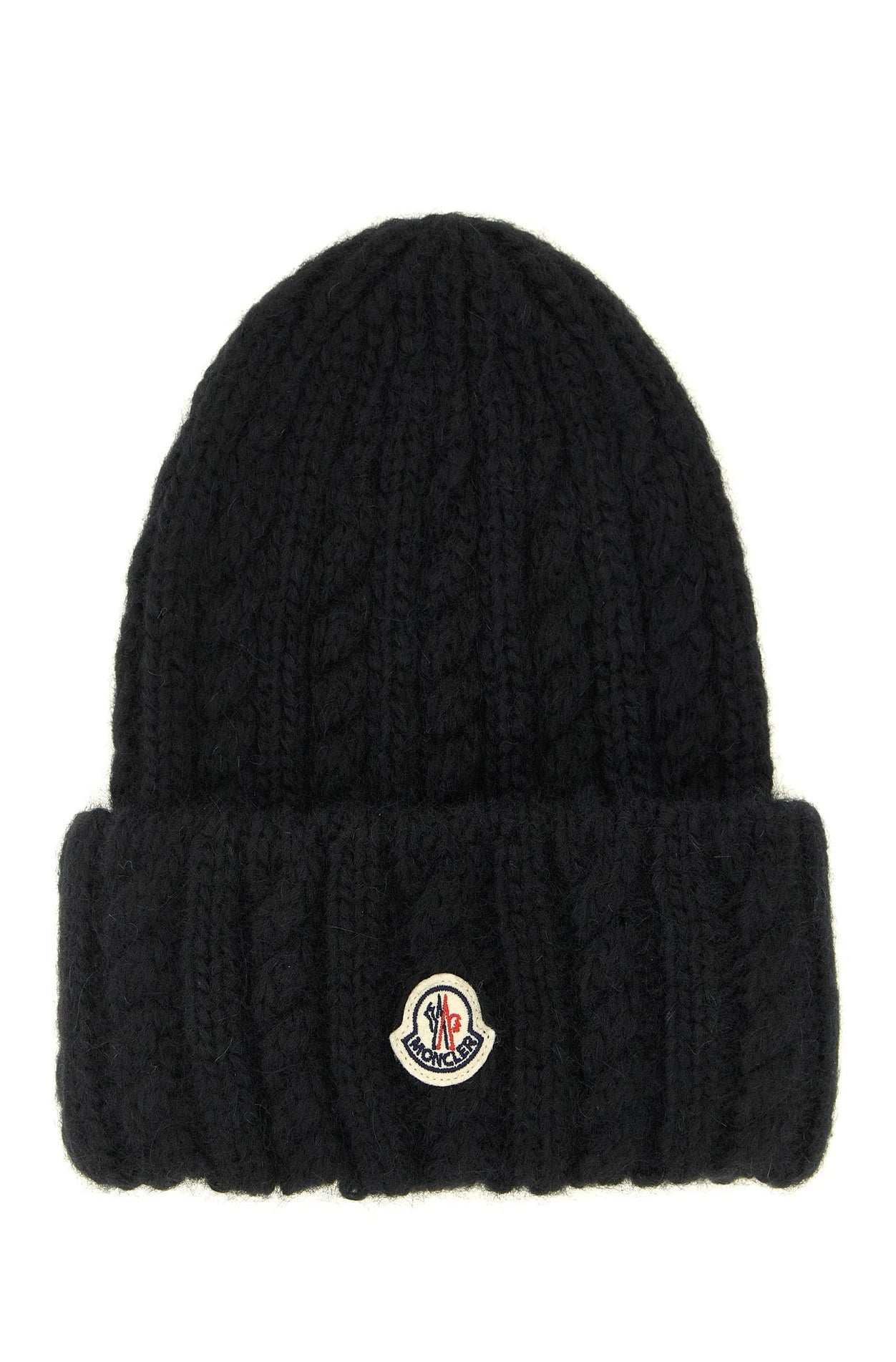 Moncler Beanie in black, Alpaca