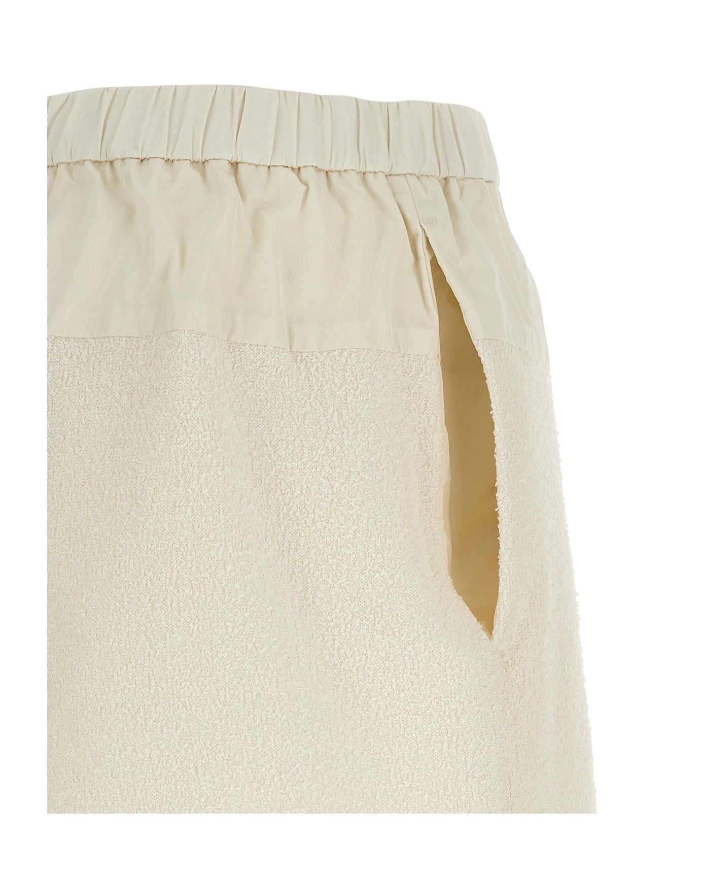 Moncler Bermuda in white, Polyester — view 4
