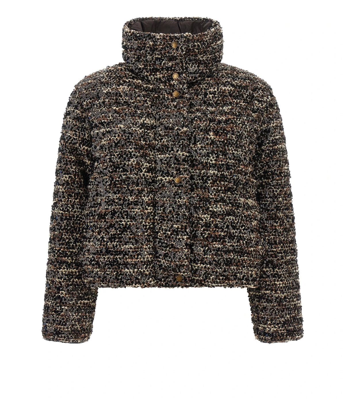Moncler Bolero Jacket in brown, Polyester