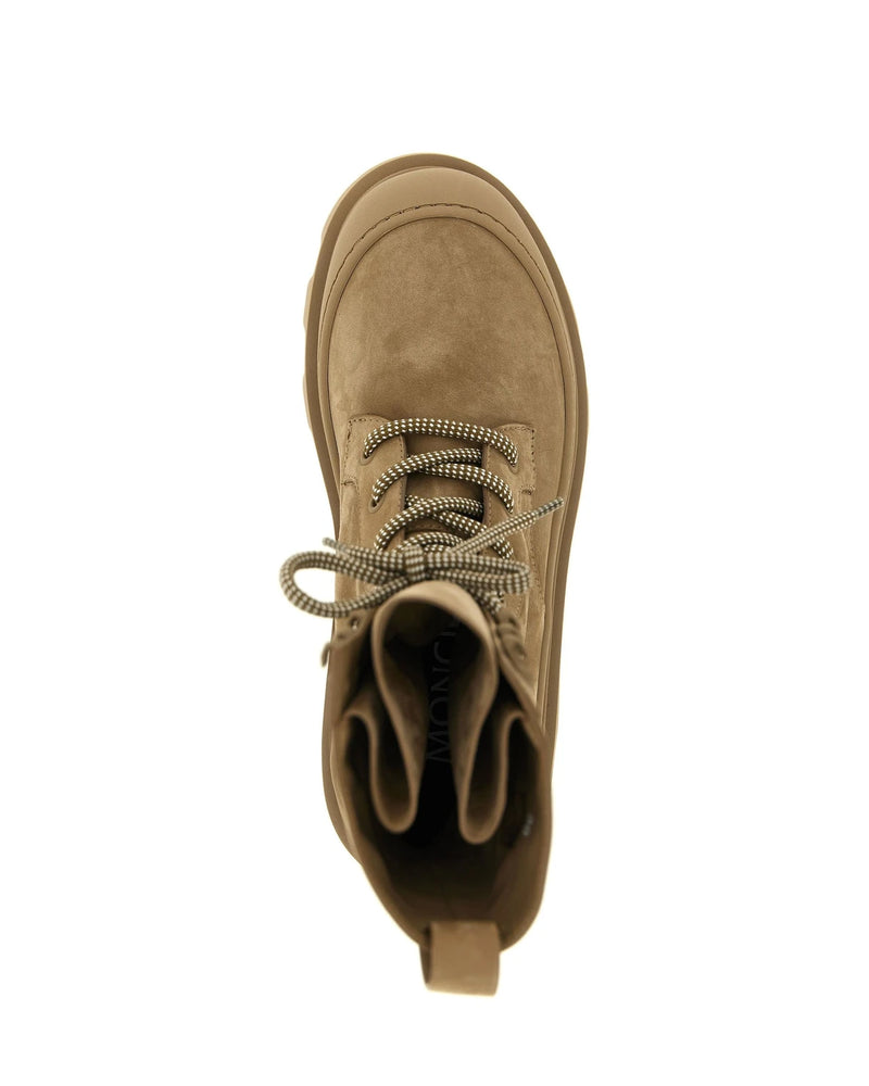 Moncler Boots in beige, Leather — view 4